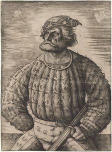 Kunz von der Rosen, c. 1518. Creator: Daniel Hopfer