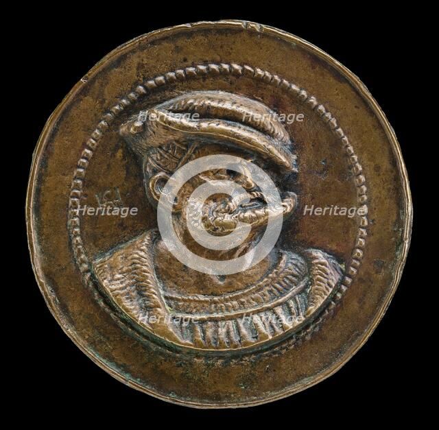 Kunz von der Rosen, died 1519, Confidential Counselor of Maximilian I of Austria. Creator: Hans Schwarz.