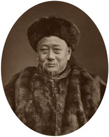 Kuo Sung-Tao, first Chinese envoy to Great Britain, 1880. Creator: Lock & Whitfield