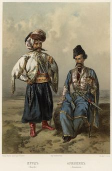 Kurd. Armenian, 1862. Creator: Frants Taikhel