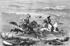 Kurdish Bandits; A Ramble in Persia 1875. Creator: Armin Vambery