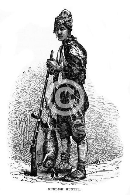 Kurdish hunter, 19th century. Artist: Unknown