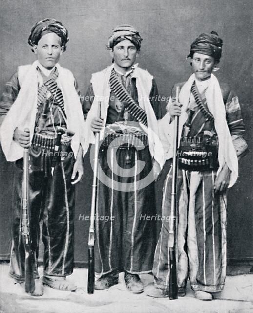Kurdish mountain brigands, Armenia, 1902. Artist: Unknown.