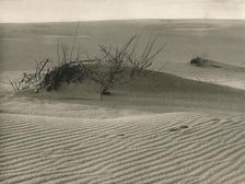 Kurische Nehrung - Shifting dune 1931. Artist: Kurt Hielscher
