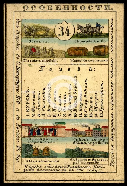 Kursk Province, 1856. Creator: Unknown.