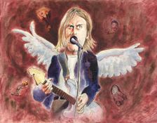 Kurt Cobain. Creator: Dan Springer