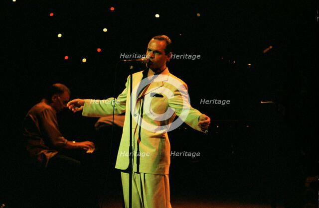 Kurt Elling, Brecon Jazz Festival, Brecon, Powys, Wales, Aug 2003. Creator: Brian O'Connor.