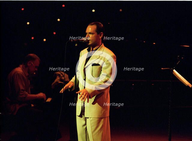Kurt Elling, Brecon Jazz Festival, Brecon, Powys, Wales, Aug 2003. Creator: Brian O'Connor.