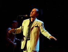 Kurt Elling, Brecon Jazz Festival, Brecon, Powys, Wales, Aug 2003. Creator: Brian O'Connor