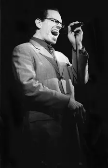 Kurt Elling, Pizza on the Park, London, Feb 2002. Creator: Brian O'Connor