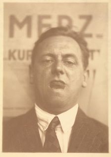 Kurt Schwitters , 1924-1925. Creator: Lissitzky, El (1890-1941)