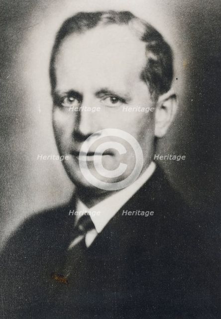 Kurt Schmitt, German Reich Economy Minister, 1933. Creator: Unknown.