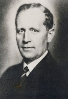 Kurt Schmitt, German Reich Economy Minister, 1933. Creator: Unknown