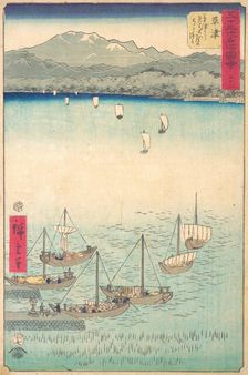Kusatsu, 1855., 1855. Creator: Ando Hiroshige