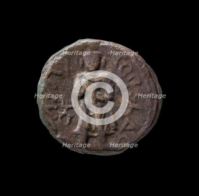 Kushan Coin, 127-155. Artist: Unknown.