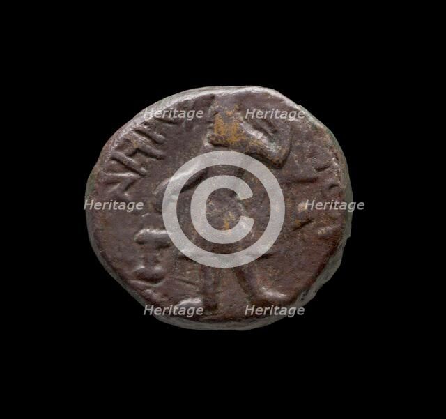 Kushan Coin, 127-155. Artist: Unknown.