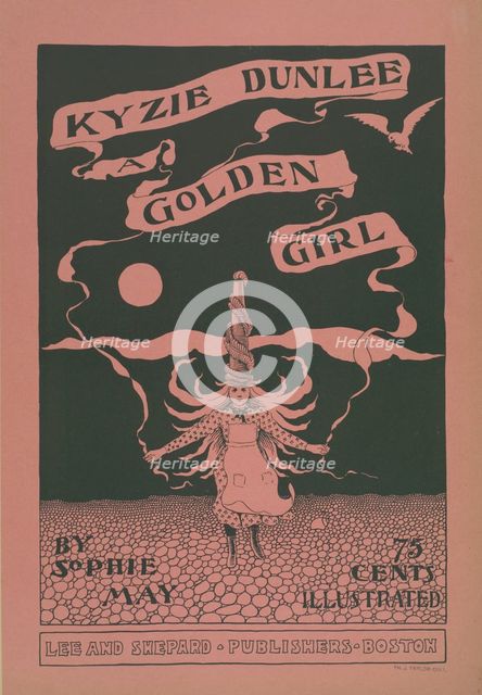 Kyzie Dunlee a golden girl., c1895. Creator: Unknown.