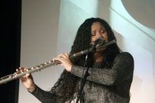 Kyla Brox, Kyla Brox Duo, Crawley Blues Club Hawth Crawley West Sussex, 14 Feb 2020. Creator: Brian O'Connor