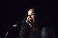 Kyla Brox, Kyla Brox Duo, Crawley Blues Club Hawth Crawley West Sussex, 14 Feb 2020. Creator: Brian O'Connor