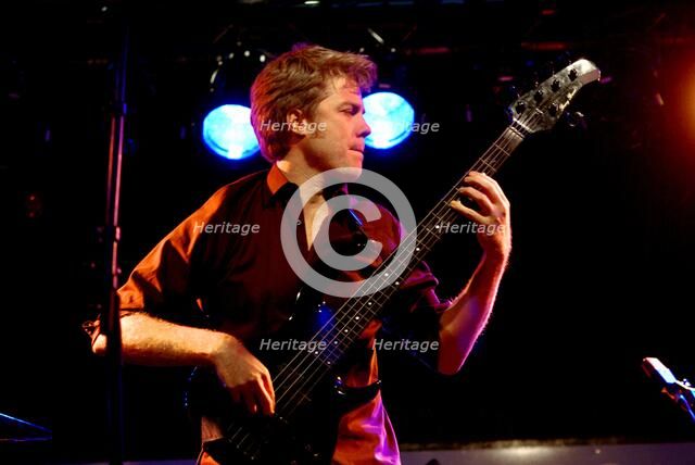 Kyle Eastwood (son of Clint Eastwood), Imperial Wharf Jazz Festival, London.  Artist: Brian O'Connor