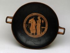 Kylix (Drinking Cup), about 460 BCE. Creator: Penthesilea Painter