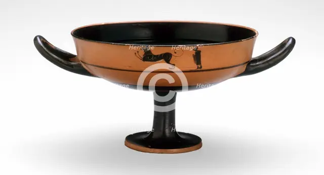 Kylix (Drinking Cup), about 540-530 BCE. Creator: Unknown.