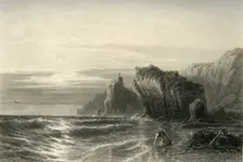 Kynance Rocks, Cornwall c1870