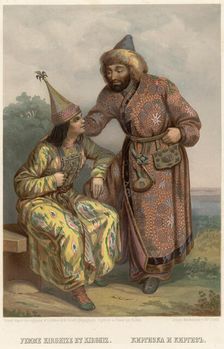 Kyrgyzska and Kyrgyz, 1862. Creator: Karlis Huns