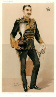 H A C the Earl of Denbigh, 1894.Artist: Spy
