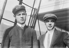 H. Benson & C. Krauter, wireless men on Merida & Princess Anne, between c1910 and c1915. Creator: Bain News Service
