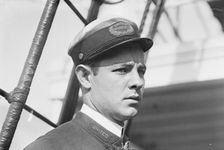 H. Benson - Wireless operator on Merida, between c1910 and c1915. Creator: Bain News Service