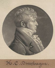 H. C. Dwerhagen, 1804. Creator: Charles Balthazar Julien Févret de Saint-Mémin