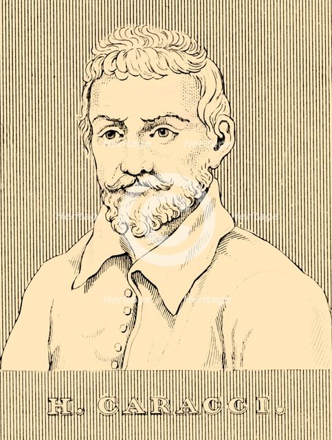 'H. Caracci', (1560-1609), 1830. Creator: Unknown.