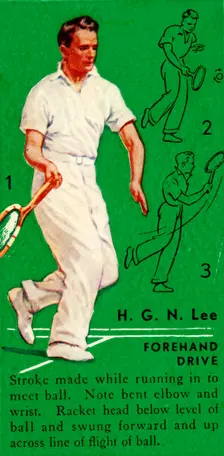 H. G. N. Lee - Forehand Drive c1935. Creator: Unknown