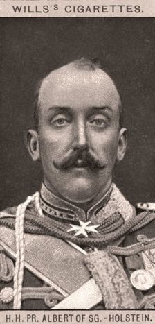 H.H, PR. Albert of SG-Holstein, 1908.Artist: WD & HO Wills