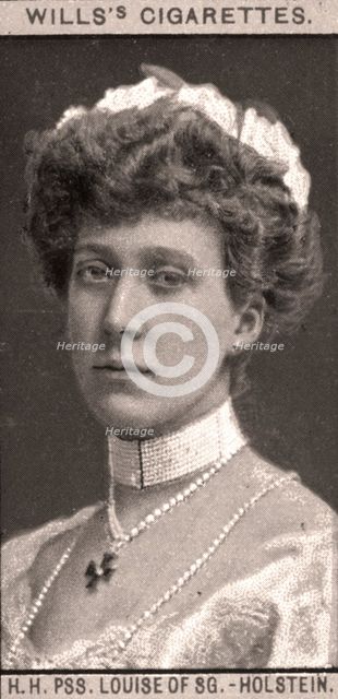 H.H, PSS. Louise of SG-Holstein, 1908.Artist: WD & HO Wills