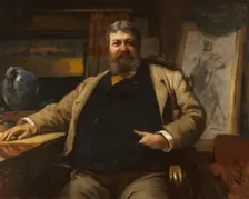 H. H. Richardson, 1886. Creator: Hubert von Herkomer