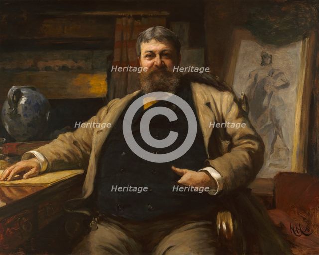 H. H. Richardson, 1886. Creator: Hubert von Herkomer.