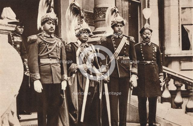 'H.H the Maharaja Bhim Shum Shere Jung Bahadur Rana', 1937. Artist: Unknown.