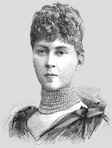'H.I.M. Princess Victoria of Prussia 1890. Creator: Unknown