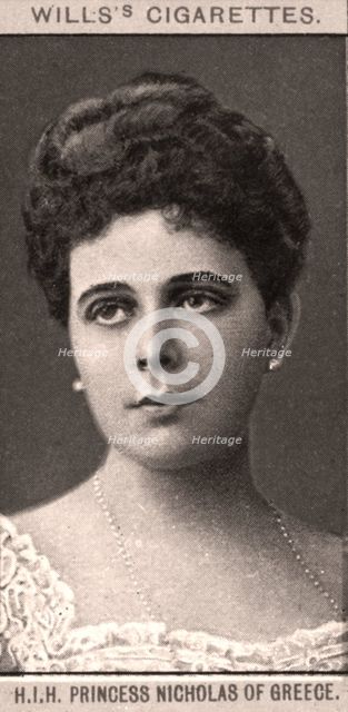 H.I.H Princess Nicholas of Greece, 1908.Artist: WD & HO Wills