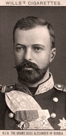 H.I.H The Grand Duke Alexander of Russia, 1908.Artist: WD & HO Wills