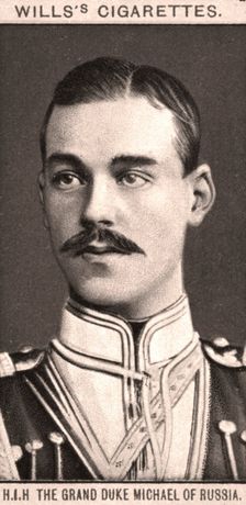 H.I.H The Grand Duke Michael of Russia, 1908.Artist: WD & HO Wills