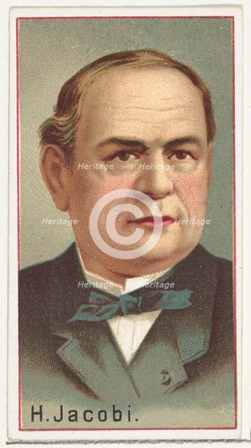 H. Jacobi, printer's sample for the World's Inventors souvenir album (A25) for Allen & Gin..., 1888. Creator: Allen & Ginter.