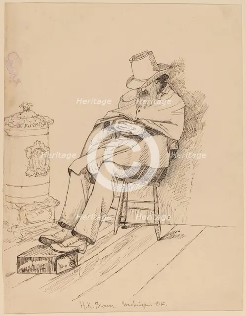 H.K. Brown, 1859. Creator: John Quincy Adams Ward.