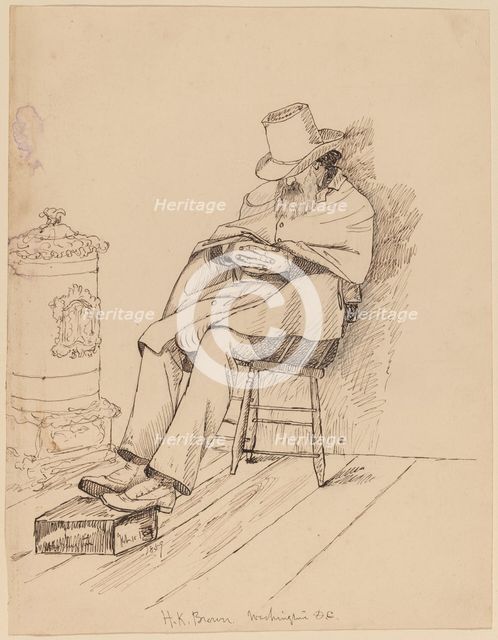 H.K. Brown, 1859. Creator: John Quincy Adams Ward.