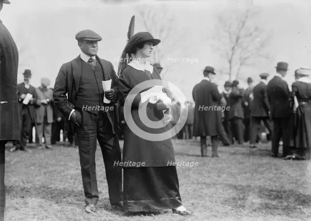 H.K. Vingut & wife, 1914. Creator: Bain News Service.