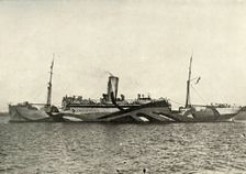 H.M. Auxiliary Cruiser "Coronado" Camouflaged (1919). Creator: Unknown