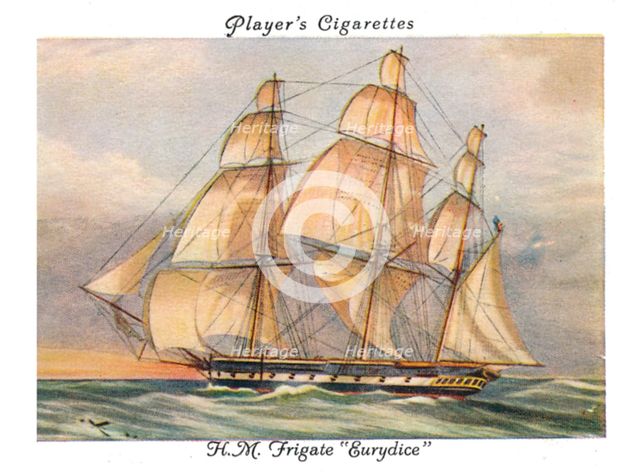 H.M.Frigate "Eurydice", 1936.  Creator: Unknown.