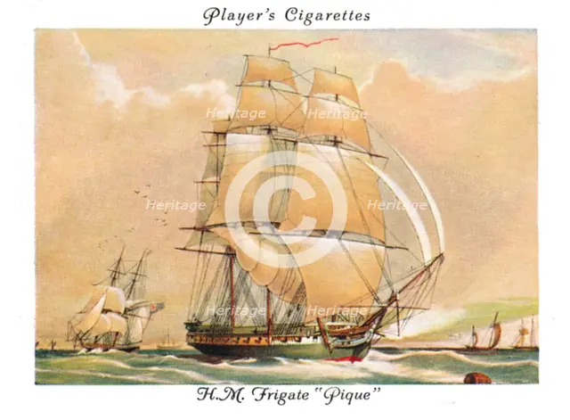 H.M.Frigate "Pique", 1936.  Creator: Unknown.